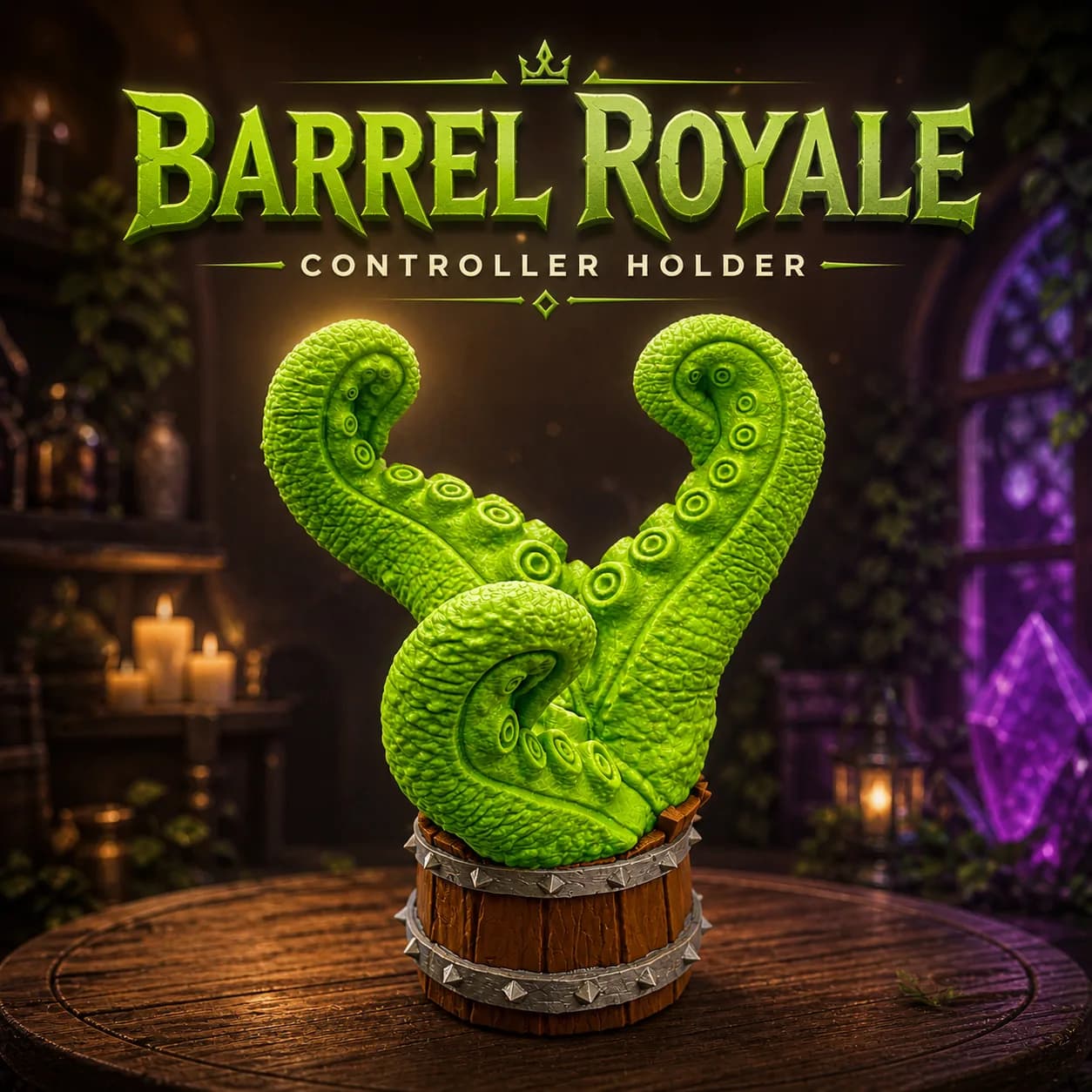 barrel royale controller halter