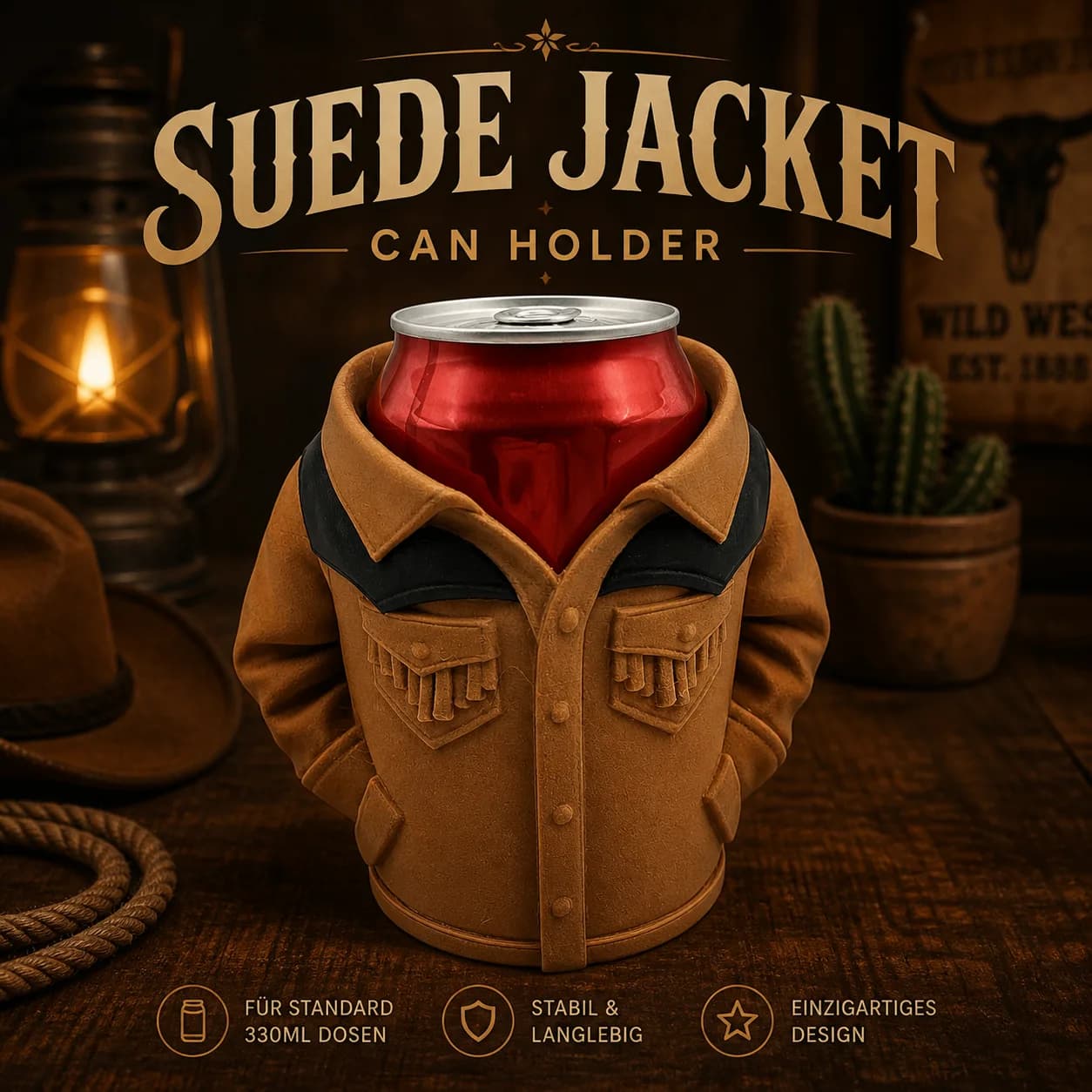 suede jacket dosenhalter